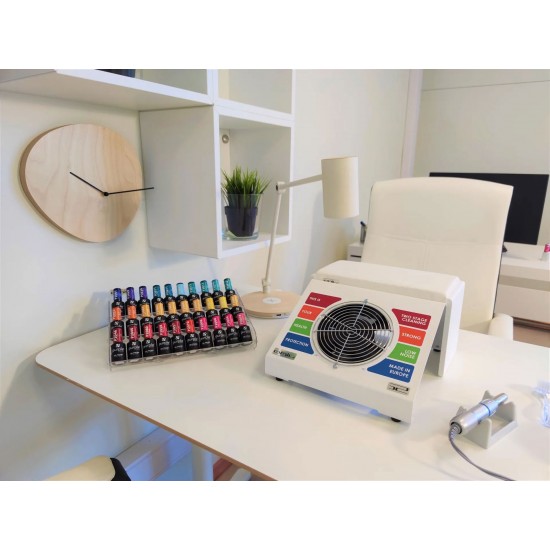 Emil nail polish table-top organizer
