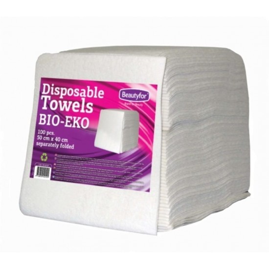Disposable Towels BIO-EKO (50x40) Separately Folded (100)