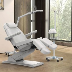 Silverfox pedicure chair 2221G with 3 motors white