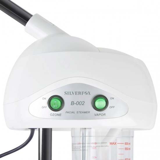 Silver Fox B-002 facial steamer on a stand