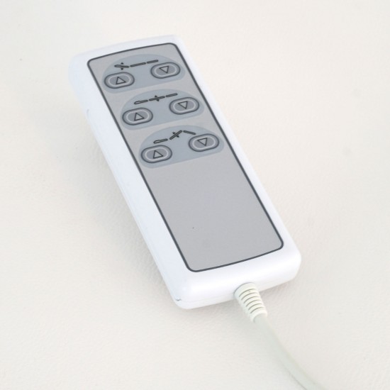 Silverfox pedicure chair 2221G with 3 motors white