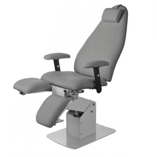 Electric Pedicure Chair Silver Fox 2232A Gray (1 Motor)
