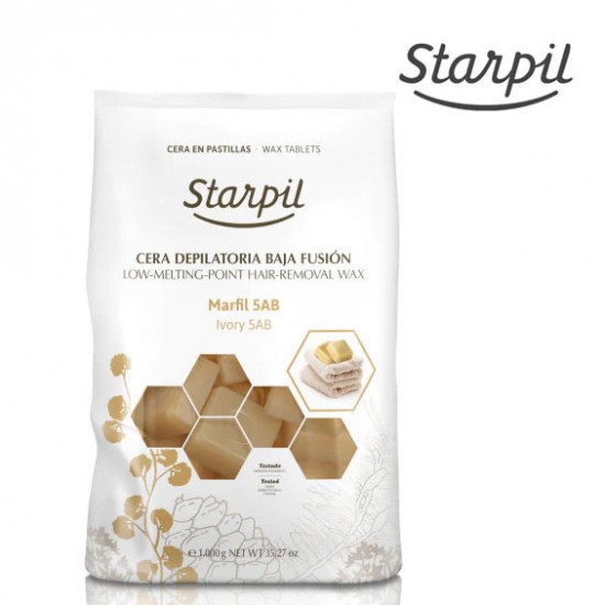 Starpil Stripless Ivory Hard Wax Starpil 1kg