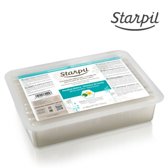 White Shea Butter Karite Paraffin Wax Starpil, 500 g