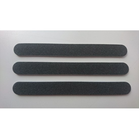 Nail file  with Japan paper, black,  grit. 100/100 1pcs