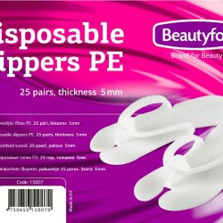 Disposable Slippers PE (25 pairs)