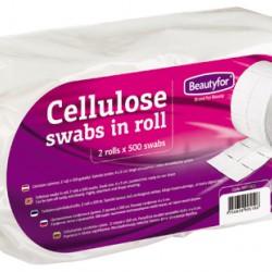 Lint free Nail Wipes on a Roll, 2 x 500 (1000)