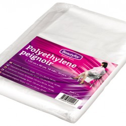 Disposable Polyethylene Peignoir Covers for Hairdressing (50)