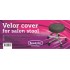 Beautyfor Velor cover for salon stool black