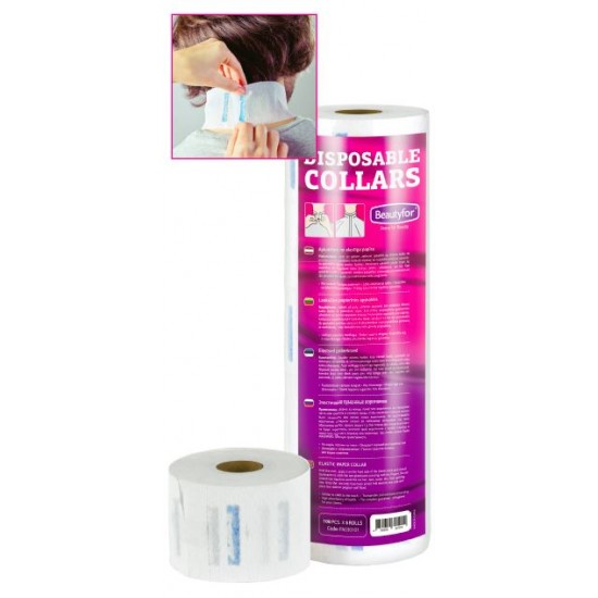 Disposable Neck Paper Collars, 5 rolls (500)