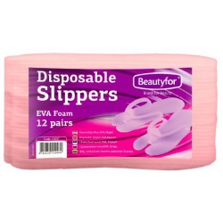 Disposable Slippers EVA foam (12 pairs)