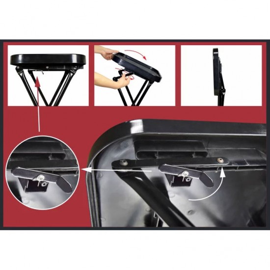 Folding service tray T-033