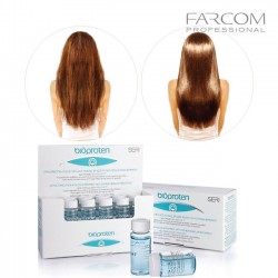 Farcom Seri Bioproten Restructuring Lotion for chemically treated hair 12 vials x 10ml