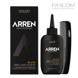 Farcom Arren hair direct color kit black