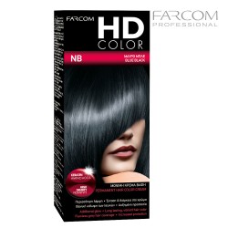 Farcom HDCOLOR hair coloring set NB-Blue Black