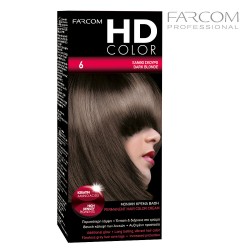 Farcom HDCOLOR hair coloring set 6-Dark Blonde