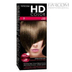 Farcom HDCOLOR hair coloring set 7-Blonde