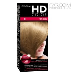 Farcom HDCOLOR hair coloring set 8-Light Blonde