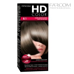 Farcom HDCOLOR hair coloring set 8.1-Light Ash Blonde