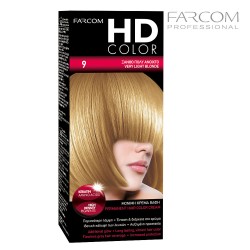 Farcom HDCOLOR hair coloring set 9-Very Light Blonde