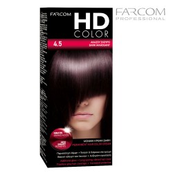 Farcom HDCOLOR hair coloring set 4.5-Dark Mahogany