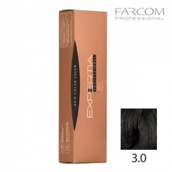 Farcom Expertia Professionel Permanent Hair Color Cream 100ml 3.0-DA Dark brown