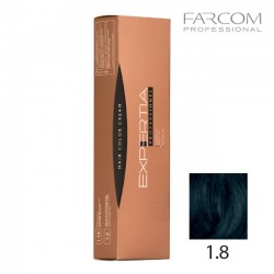 Farcom Expertia Professionel Permanent Hair Color Cream 100ml 1.8-BLU Blue black