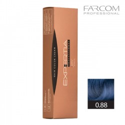 Farcom Expertia Professionel Permanent Hair Color Cream 100ml 0.88 Blue