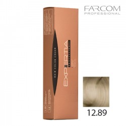 Farcom Expertia  Professionel Permanent Hair Color Cream 100ml 12.89-V Very bright pearl blonde