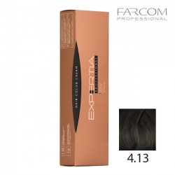 Farcom Expertia Professionel Permanent Hair Color Cream 100ml 4.13-A Amder brown