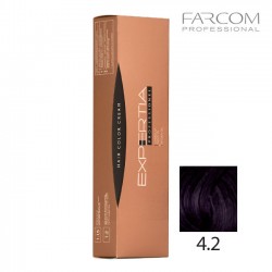 Farcom Expertia Professionel Permanent Hair Color Cream 100ml 4.2-VIO Violet brown