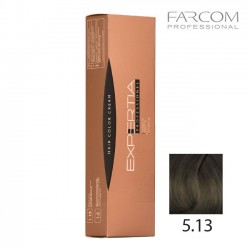 Farcom Expertia Professionel Permanent Hair Color Cream 100ml 5.13-LI Light amber brown