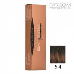 Farcom Expertia Professionel Permanent Hair Color Cream 100ml 5.4-LIG Light copper brown
