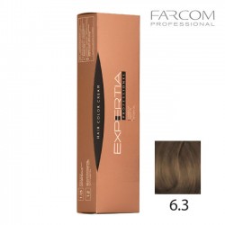 Farcom Expertia Professionel Permanent Hair Color Cream 100ml 6.3-DA Dark golden blonde