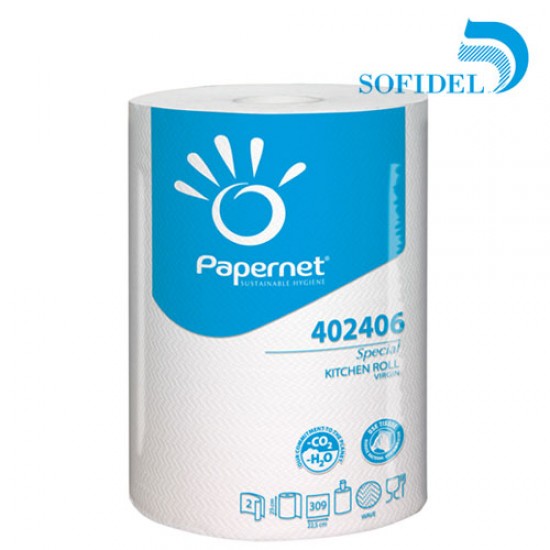 Kitchen Roll Sofidel Unico 2 plies 23.4x22.3cm 309 sheets