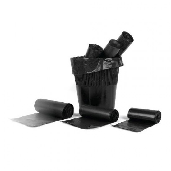 Garbage bags black LDPE 120L 50pcs.