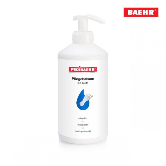 Pedibaehr Pflegebalsam ādas kopšanas balzams ar karitē 500ml ar dozatoru