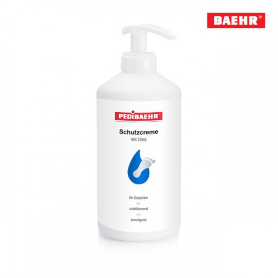 Pedibaehr Schutzcreme aizsargkrēms ar urīnvielu 500ml ar dozatoru