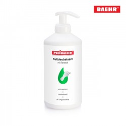 Pedibaehr Fußdeobalsam balzams svīstošām kājām ar farnezolu 500ml ar dozatoru