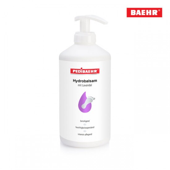 Pedibaehr Hydrobalsam hidrobalzams ar lavandas eļļu 500ml ar dozatoru