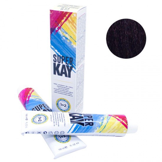 Kepro Super Kay hair color Dark Brown 3.00 180ml