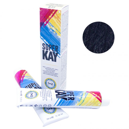Kepro Super Kay hair color Black 1.00 180ml