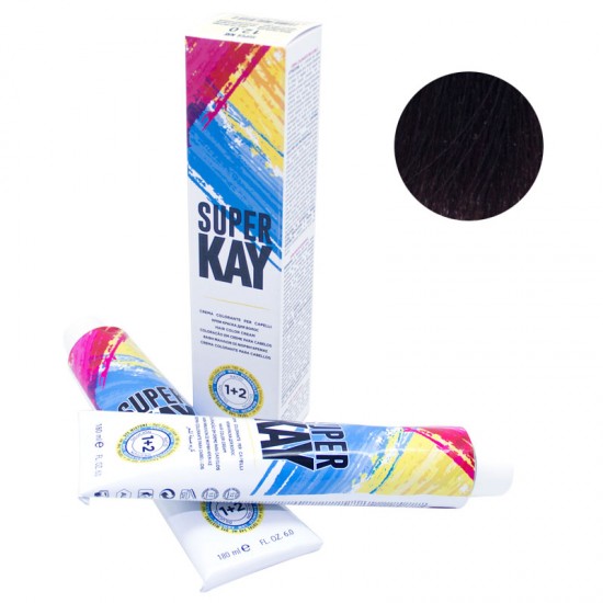 Kepro Super Kay hair color Brown 4.23 180ml