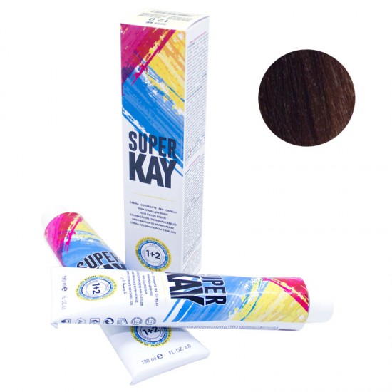 Kepro Super Kay hair color Brown 6.23 180ml