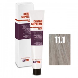 Kepro Caviar Supreme hair color Superlight Blonde Platinum Ash 11.1 100ml