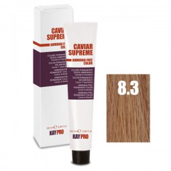 Kepro Caviar Supreme hair color Light Blonde Golden 8.3 100ml