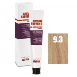 Kepro Caviar Supreme hair color Very Light Blonde Golden 9.3 100ml