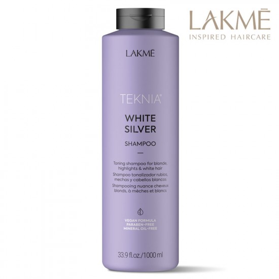 Lakme Teknia White Silver Shampoo 1l