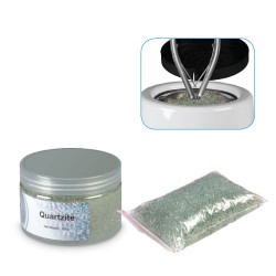 Quartzite Glass Beads, 500 psc