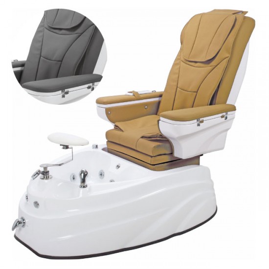 Podiatry chair  with massage 4123B beige